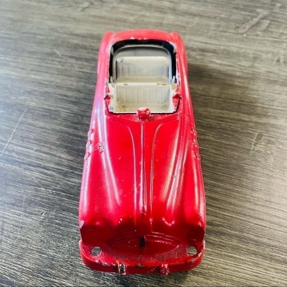 Vintage 1950s HUBLEY‎ KIDDIE-TOY # 465 Green Buick Convertible Hardtop 7" Long - Picture 5 of 11